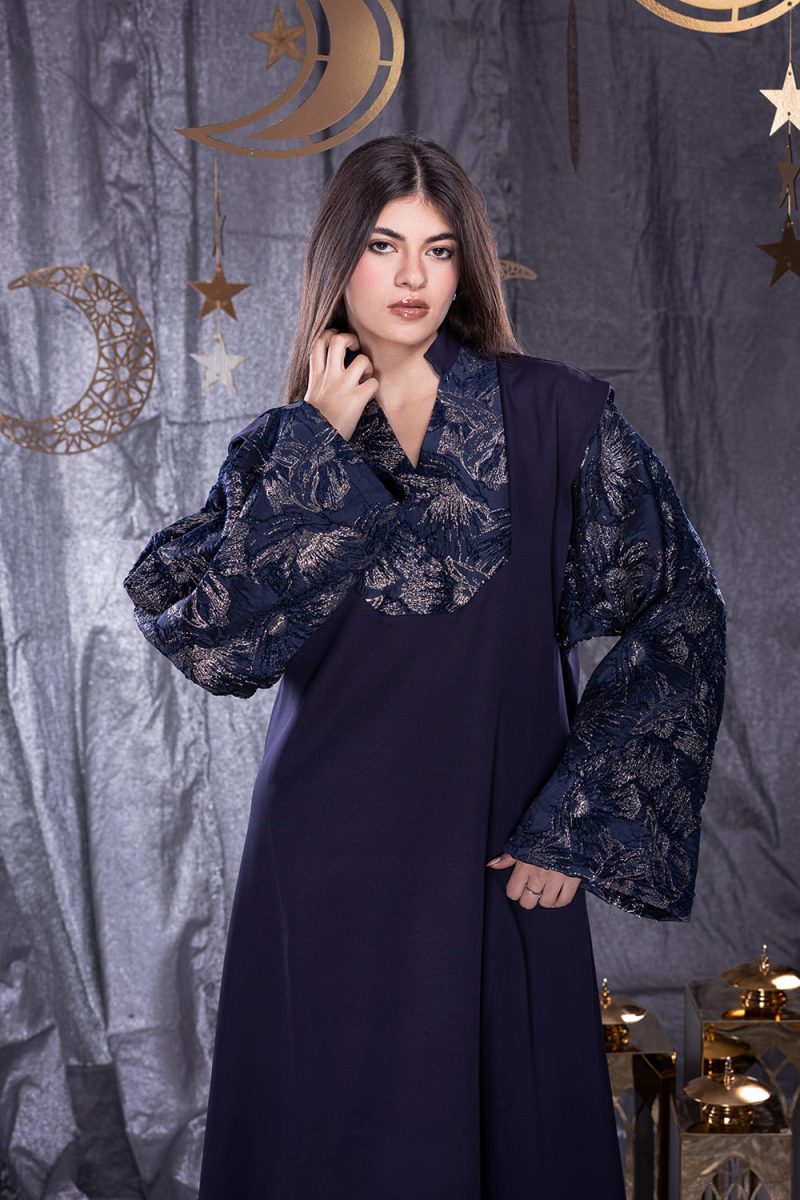 Caftan Nuray Bleu – Image 2