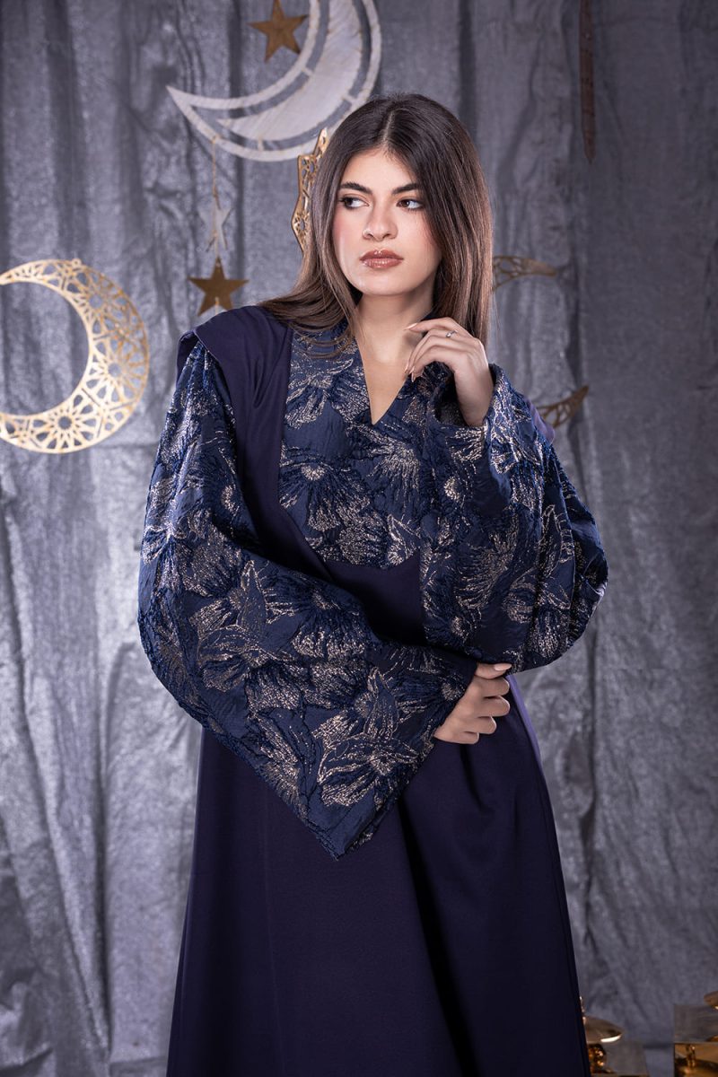 Caftan Nuray Bleu