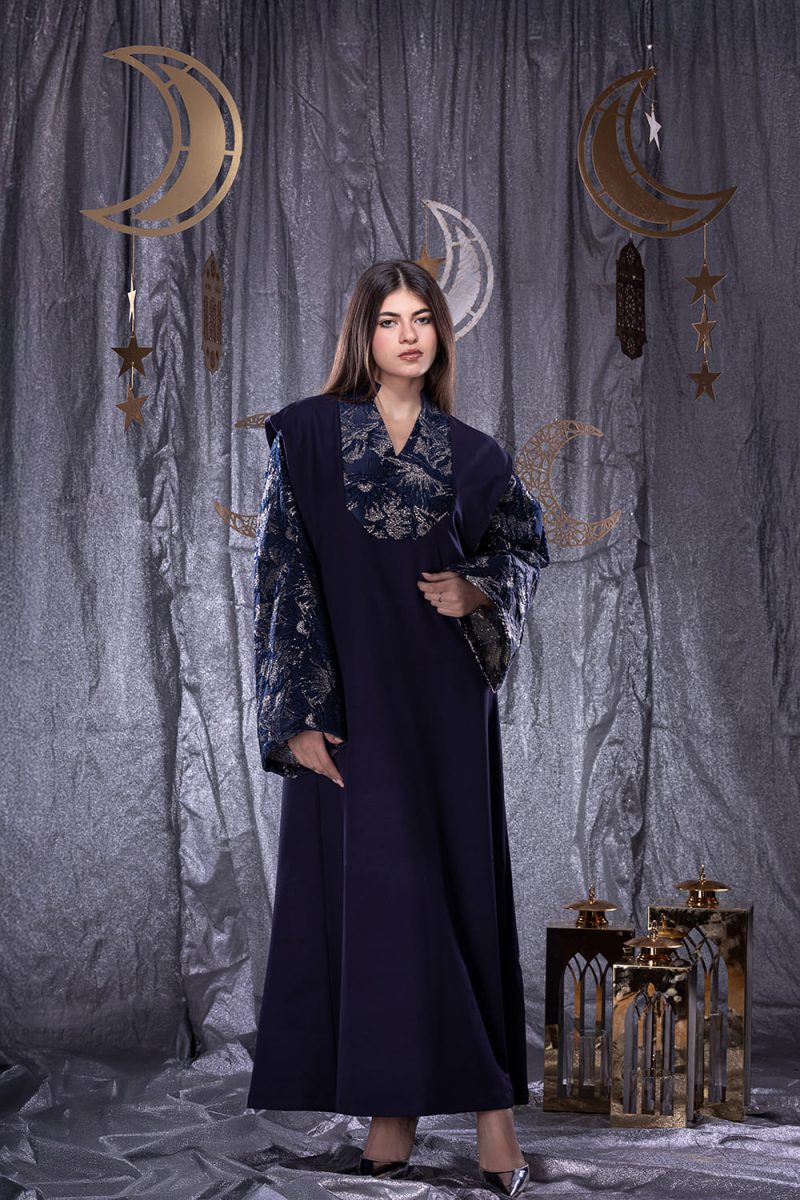 Caftan Nuray Bleu – Image 3