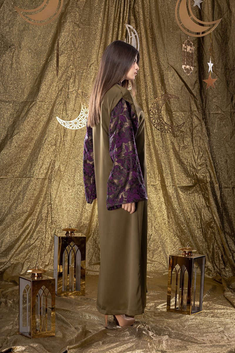 Caftan Nuray Vert – Image 3