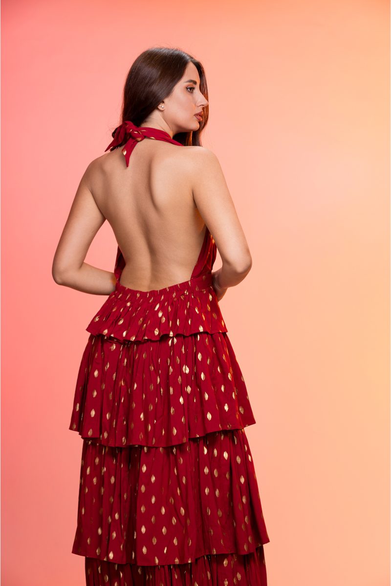 Robe Soléa Rouge – Image 3