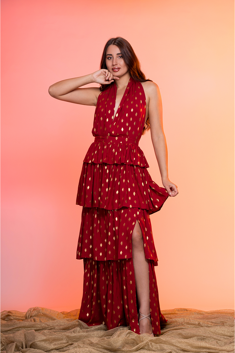 Soléa Red Dress