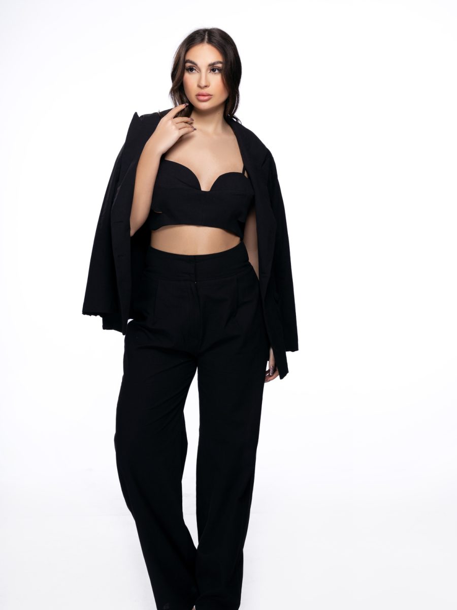 Jonquille 3 pieces set Black