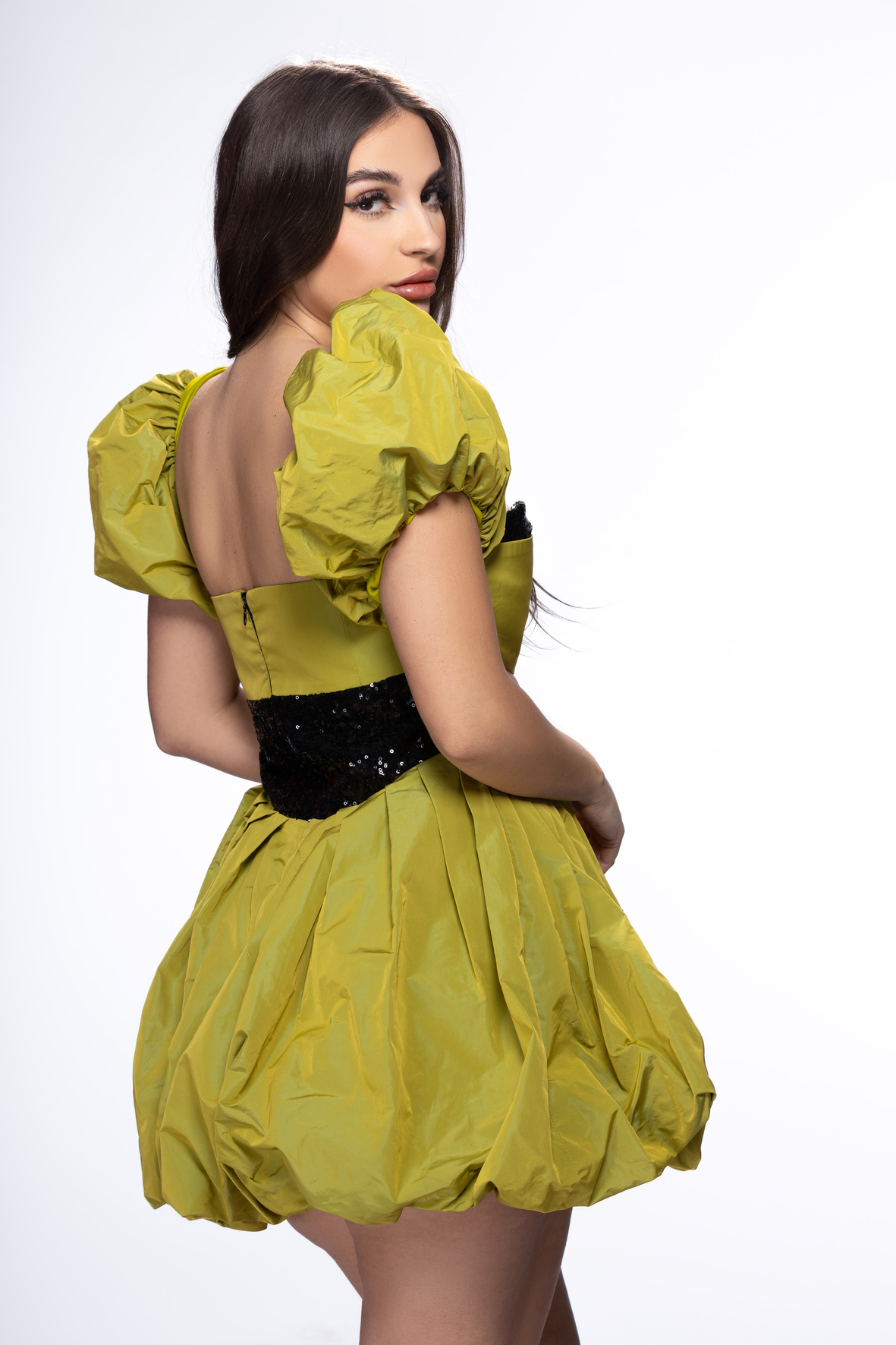 Lotus Green Dress - Image 3