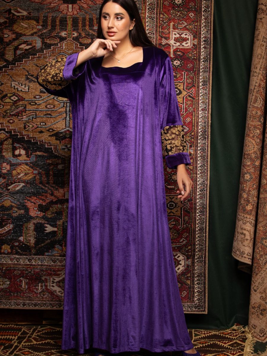 Purple Jumana Kaftan