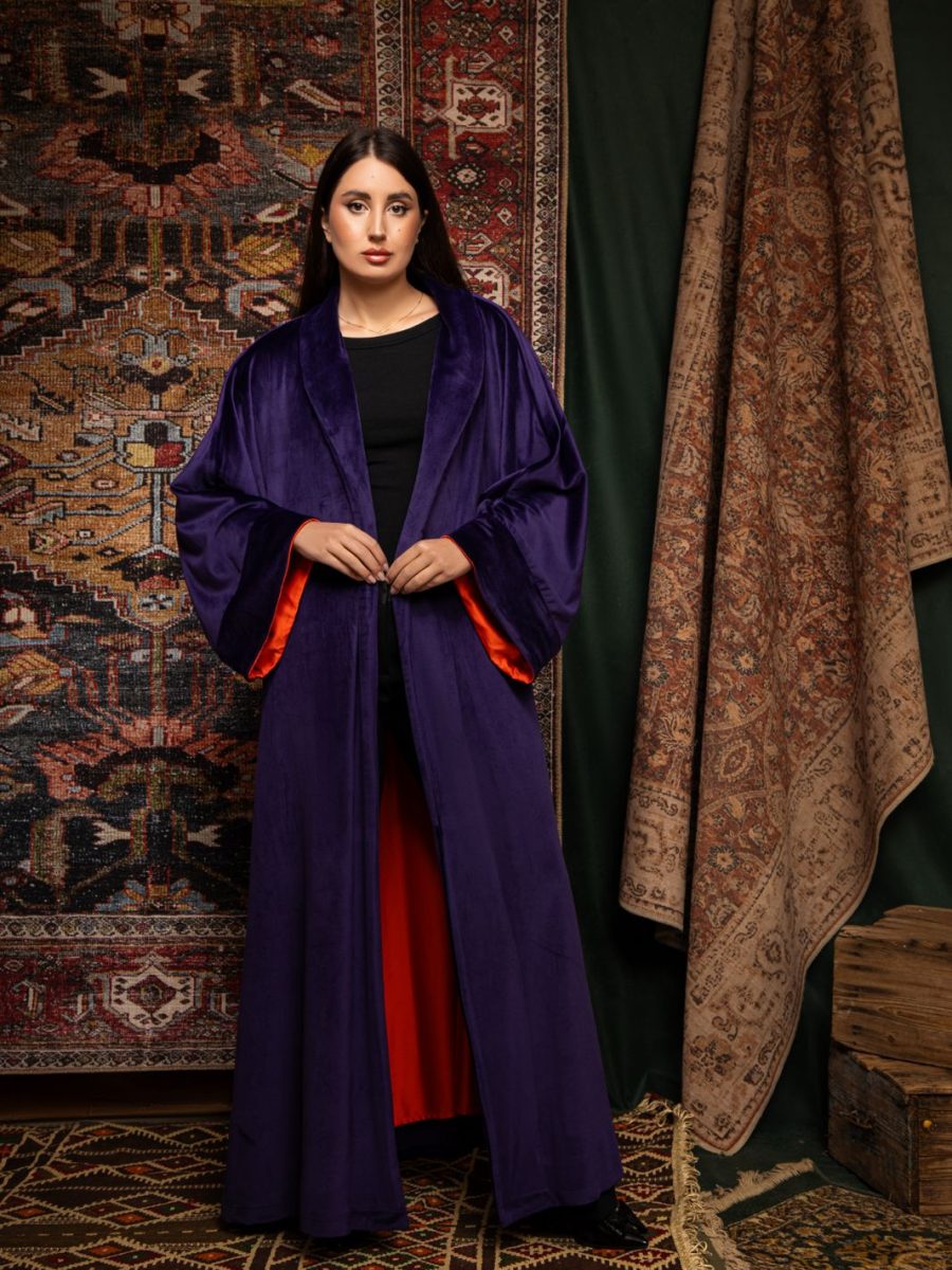Purple Mahira Kimono